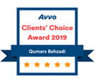 Avvo Clients Choice Award 2019 Qumars Behzadi