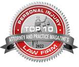 2022-Attorney And Practice Magazine Top 10 Personal Injury